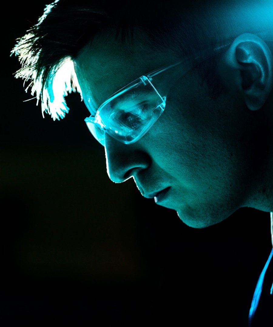 Engineer at work